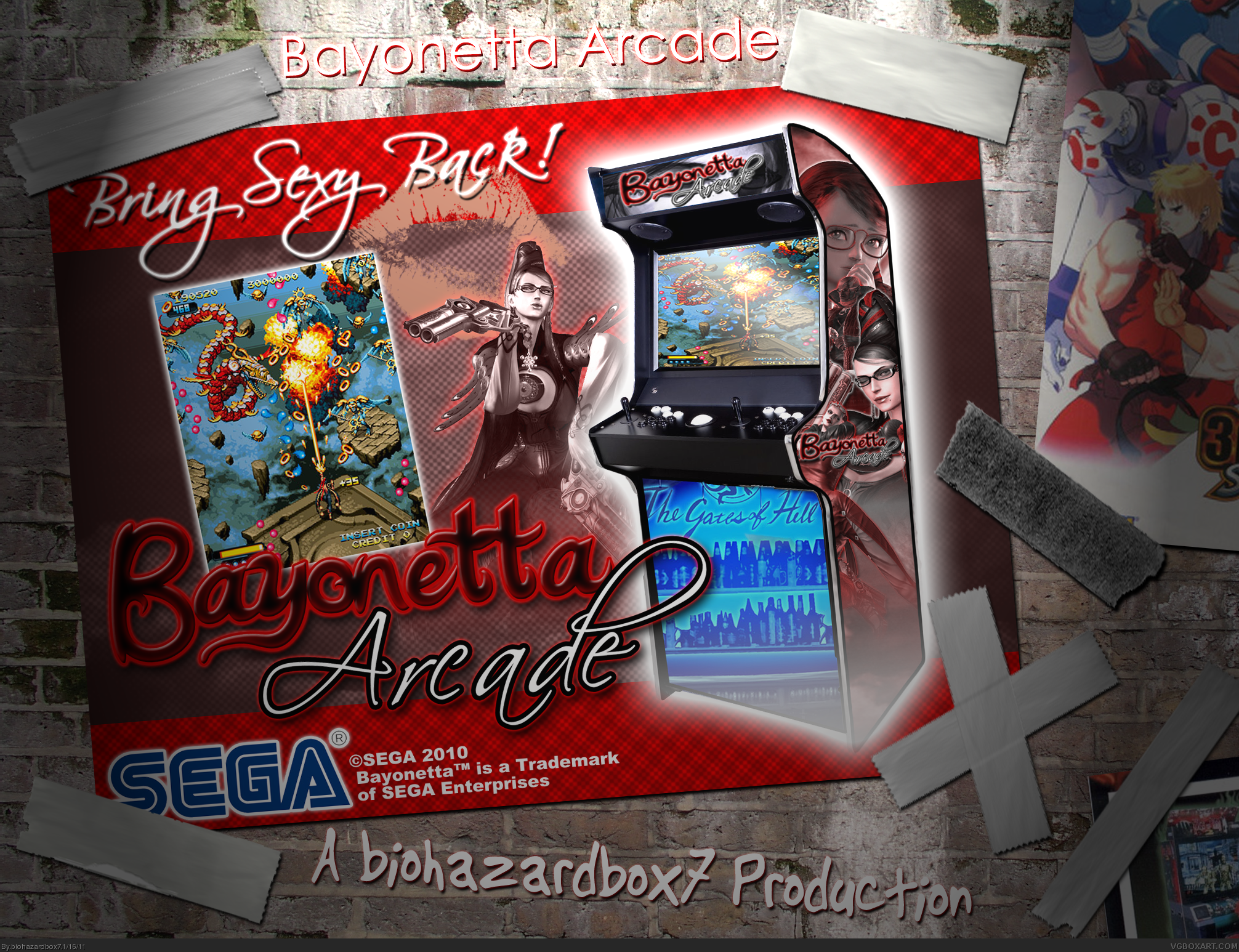 Bayonetta Arcade box cover