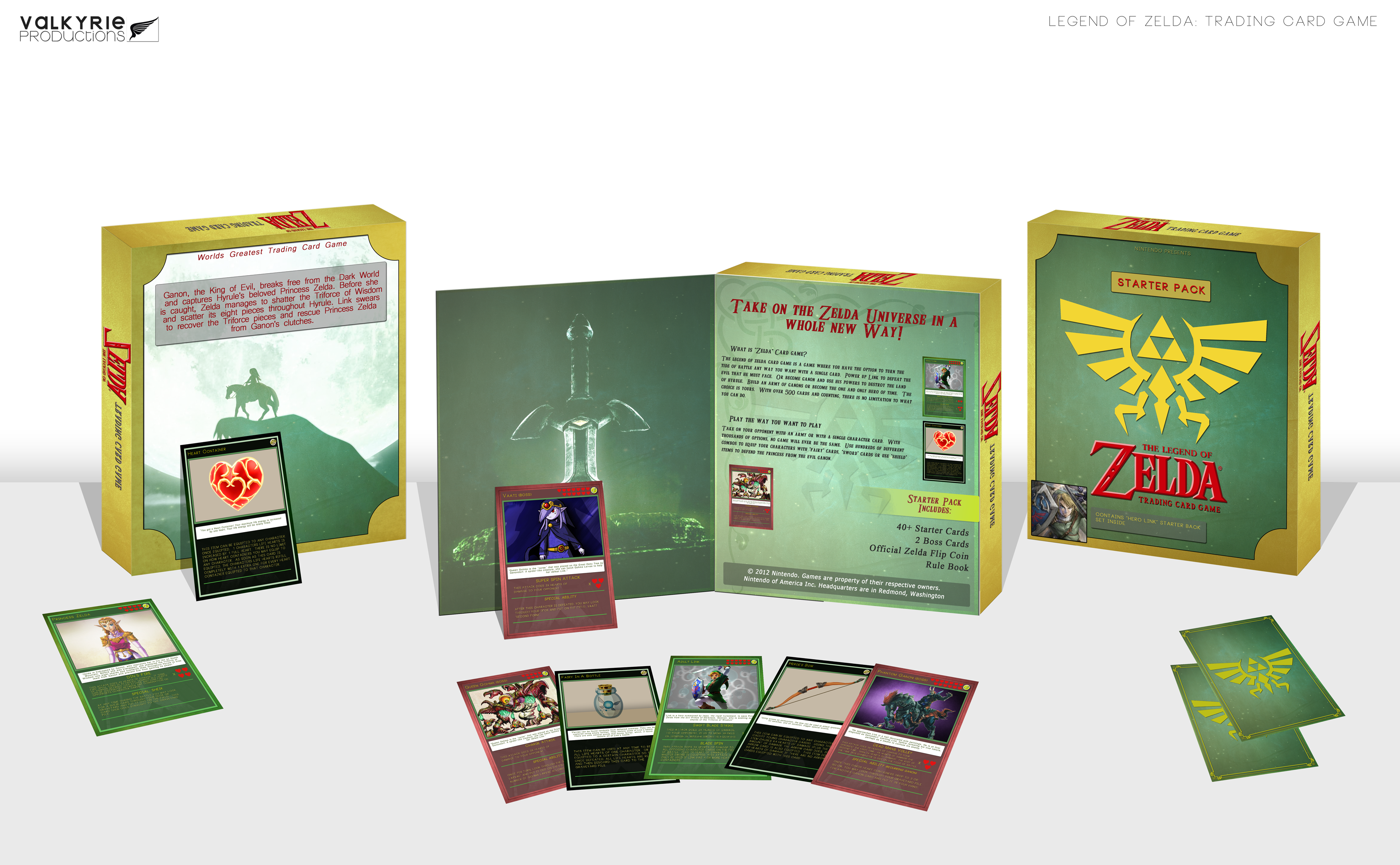 The Legend of Zelda: Trading Card Game box cover