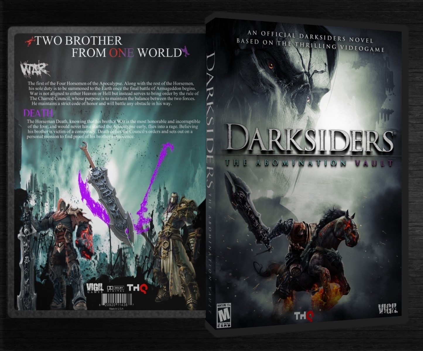 Darksiders : The Abomination Vault box cover