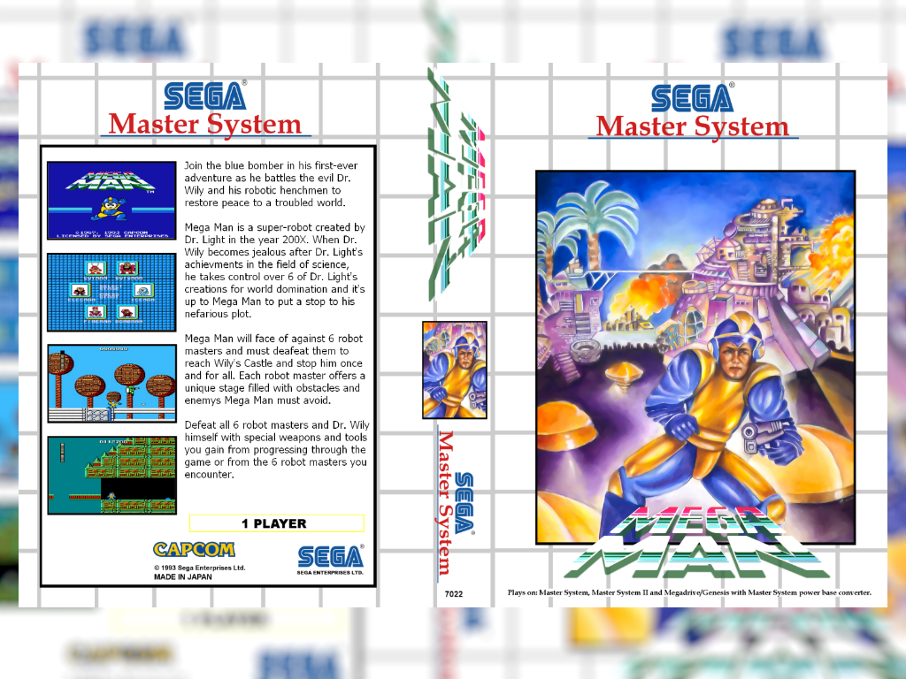 Mega Man box cover