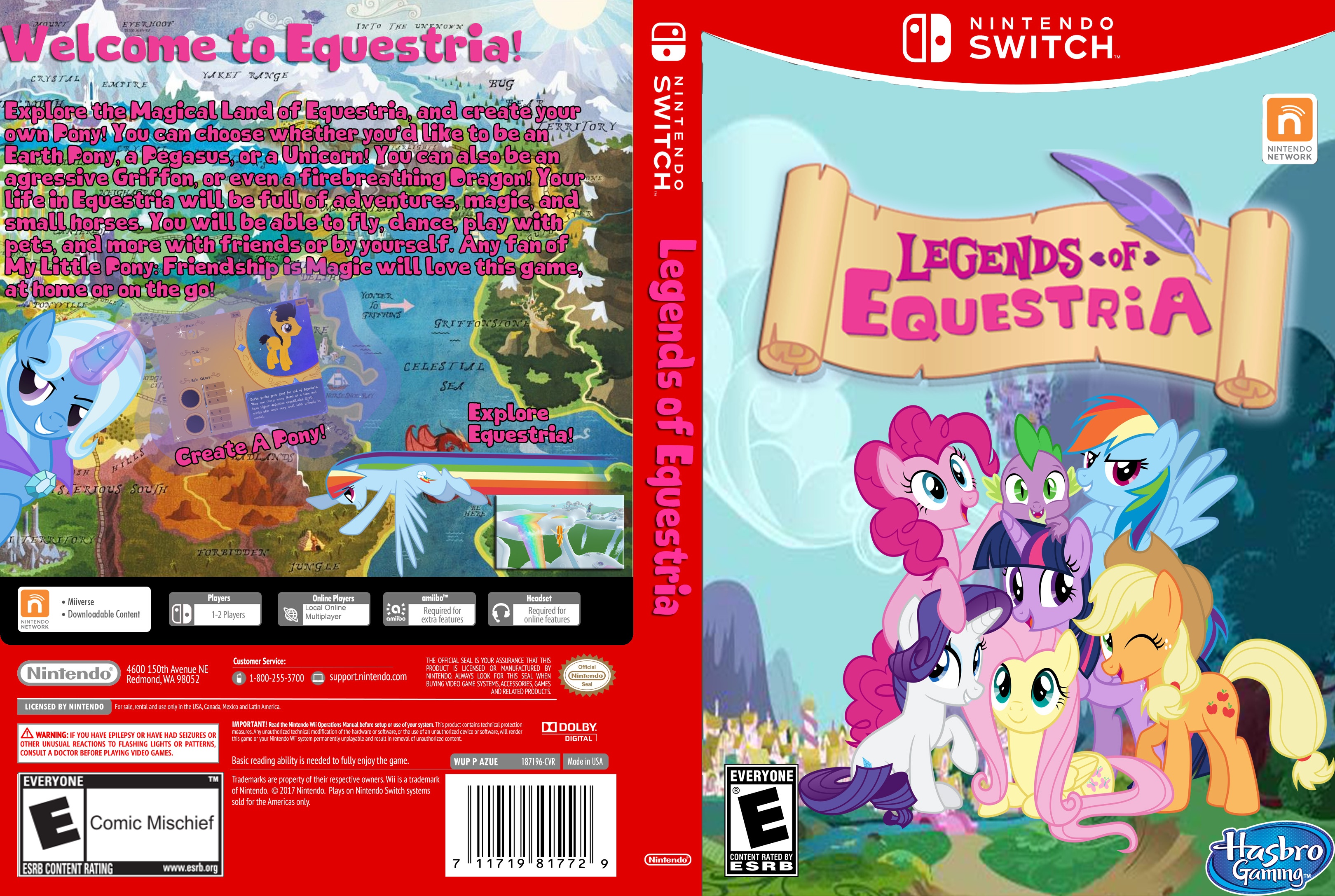 Legends of Equestria box cover