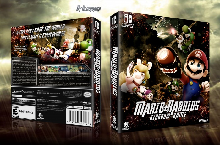 Mario + Rabbids: Kingdom Battle box art cover