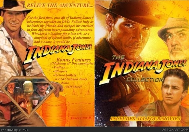 The Indiana Jones Collection box cover