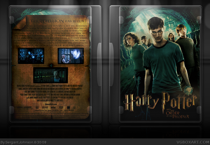 Harry Potter and the Order of the Phoenix box art cover