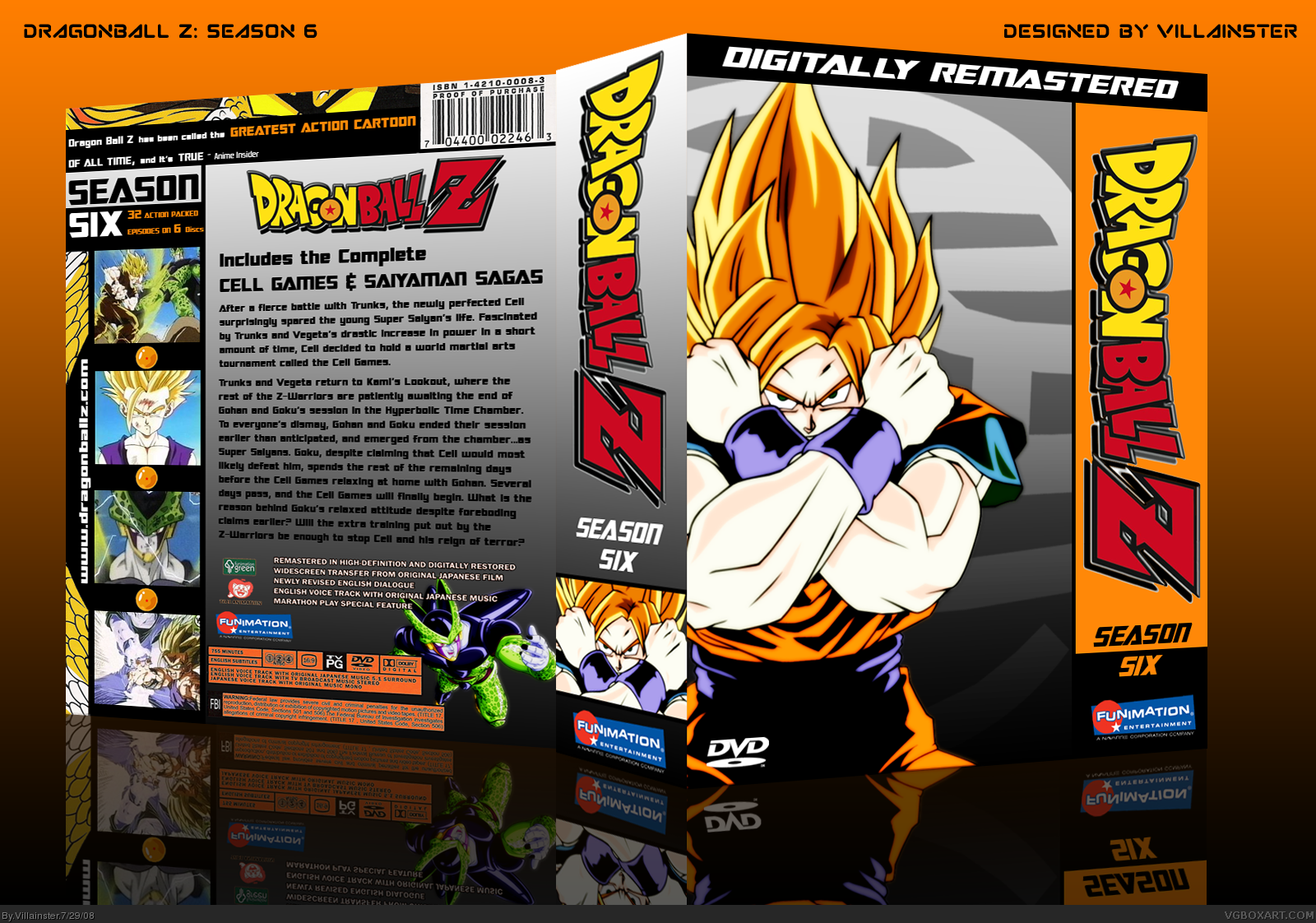 Dragonball Z: Season 6 box cover