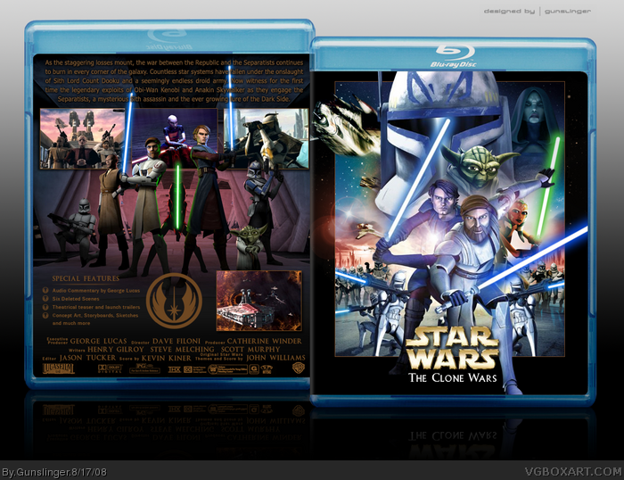 Star Wars: The Clone Wars box art cover