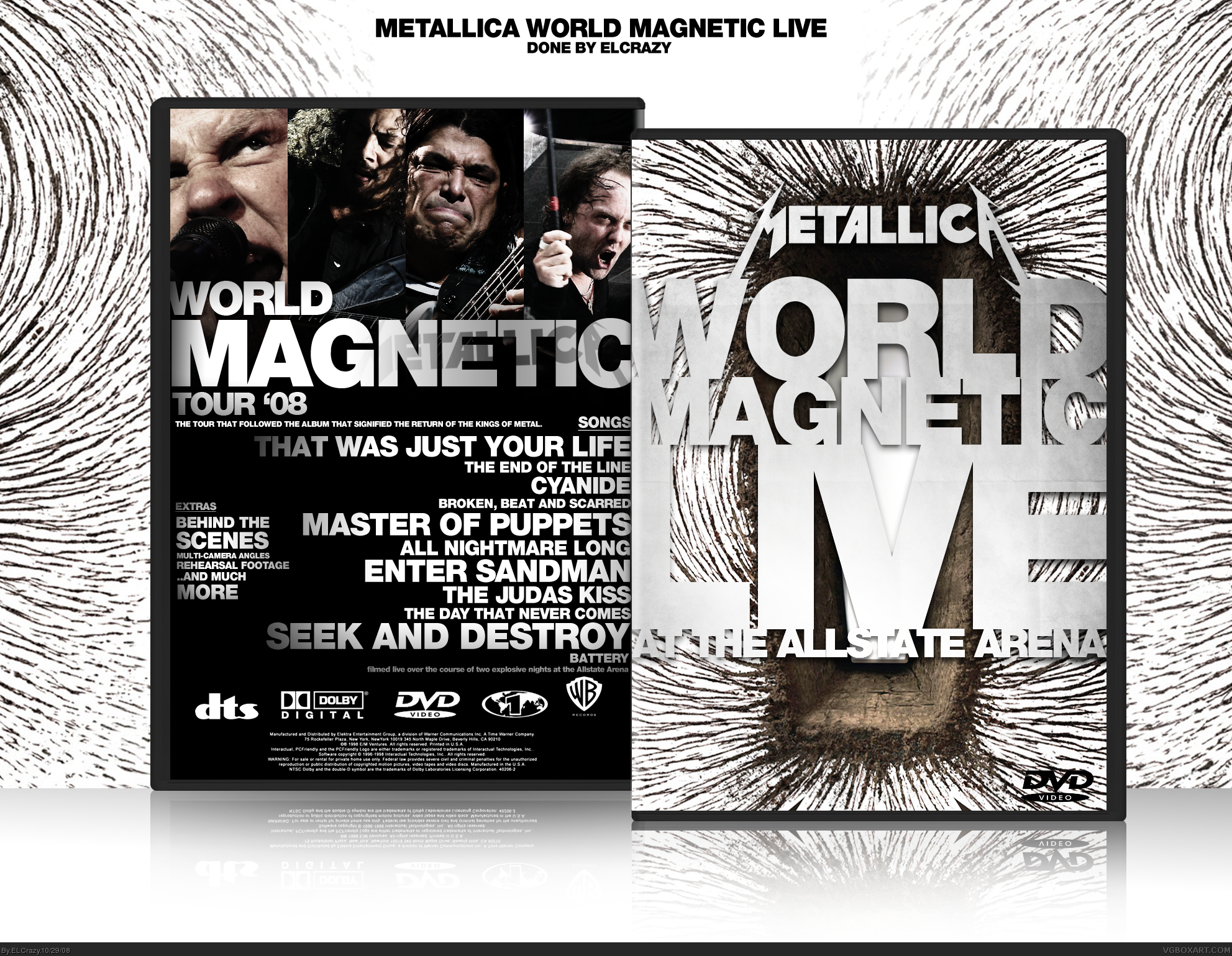 Metallica: World Magnetic Tour box cover