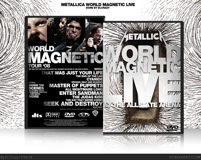 Metallica: World Magnetic Tour box art cover