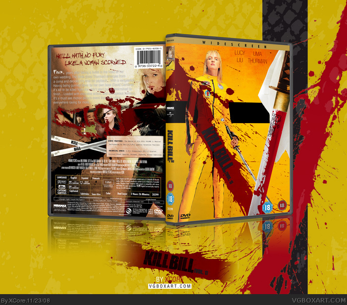Kill Bill Vol. 1 box art cover