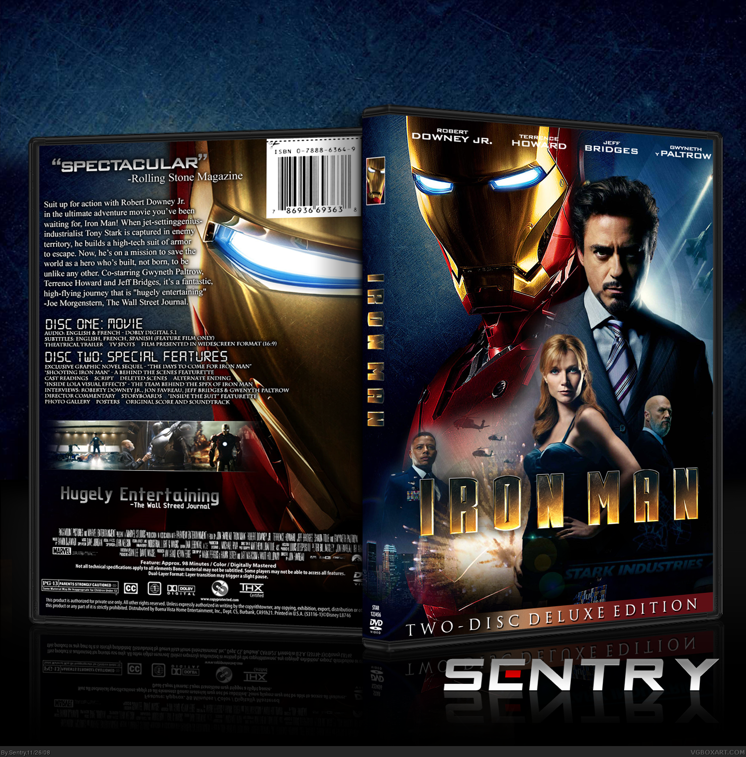 Iron Man box cover