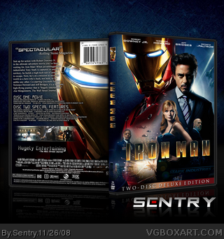 Iron Man box art cover