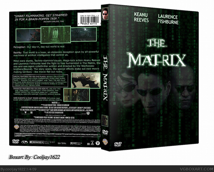 The Matrix box art cover