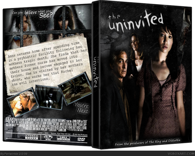 The Uninvited box cover