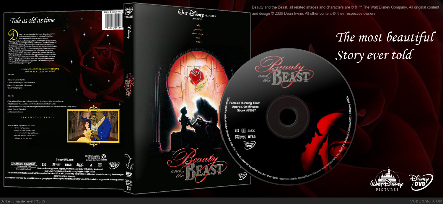 Beauty and the Beast box cover