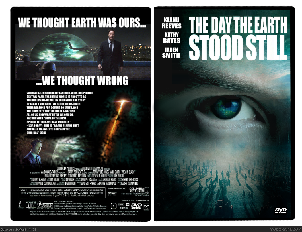 The Day the Earth Stood Still box cover