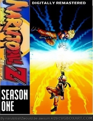 Naruto Ball Z: Seasons 1-3 box cover