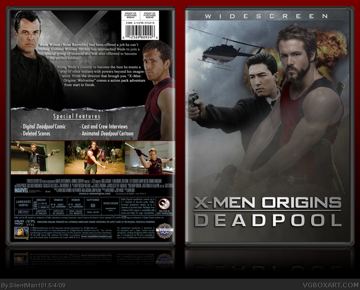 X-Men Origins: Deadpool box art cover
