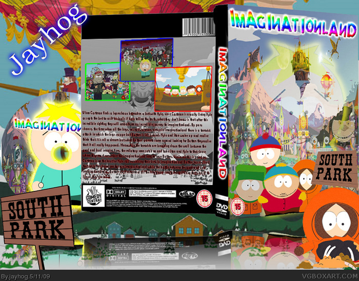 South Park: Imaginationland Movie box art cover