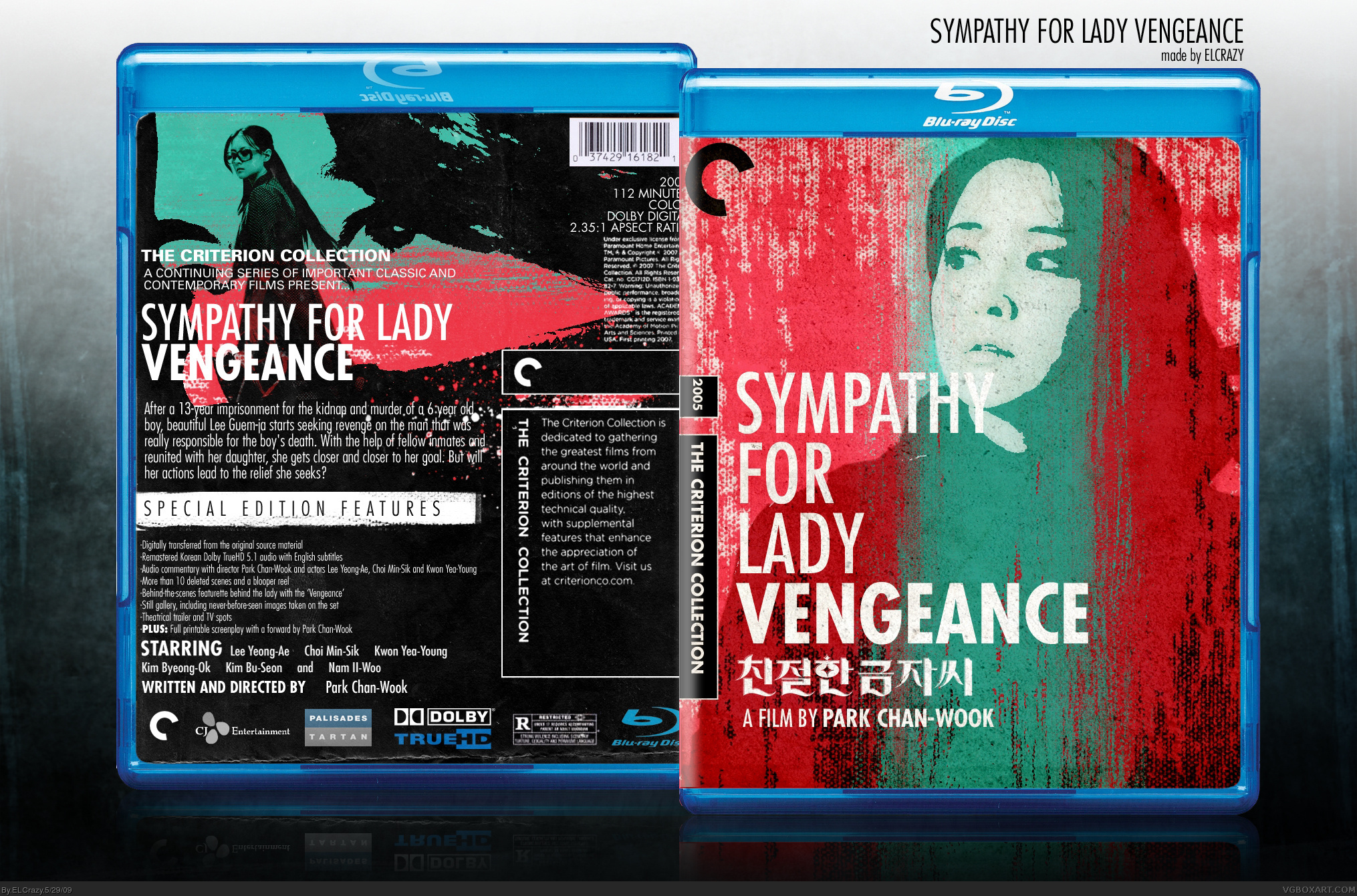 Sympathy for Lady Vengeance box cover