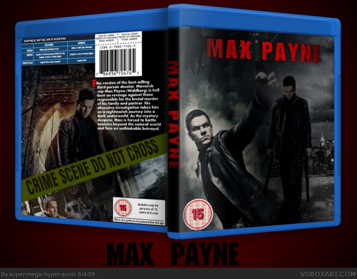 Max Payne box art cover
