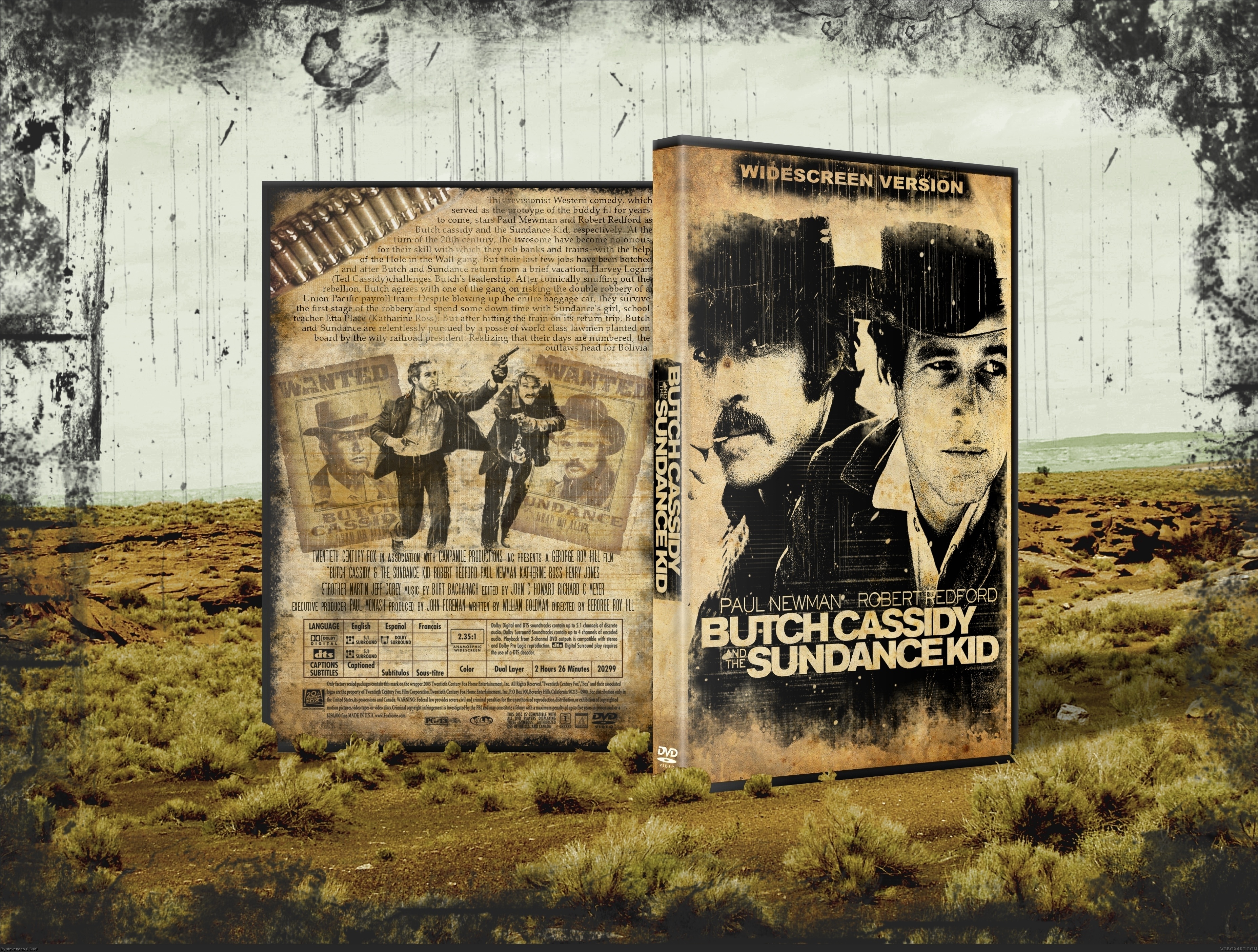 Butch Cassidy and the Sundance Kid box cover