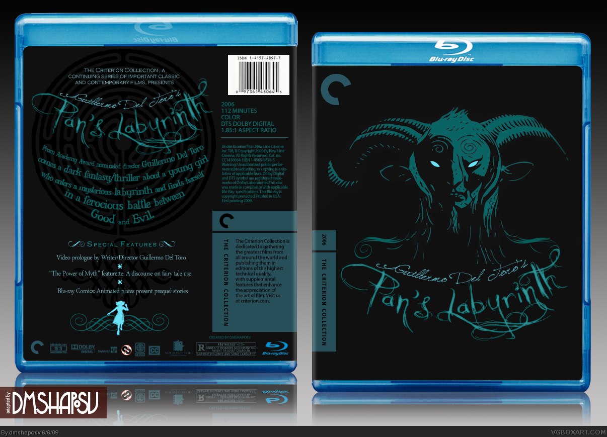 Pan's Labyrinth box cover