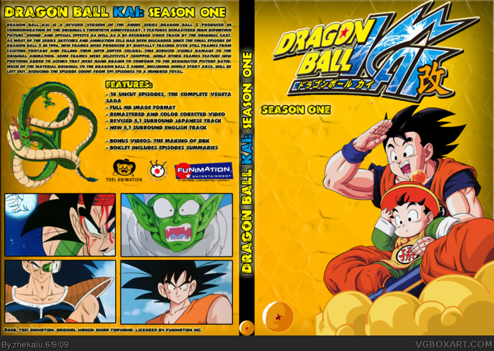 Dragon Ball Kai: Season One box art cover