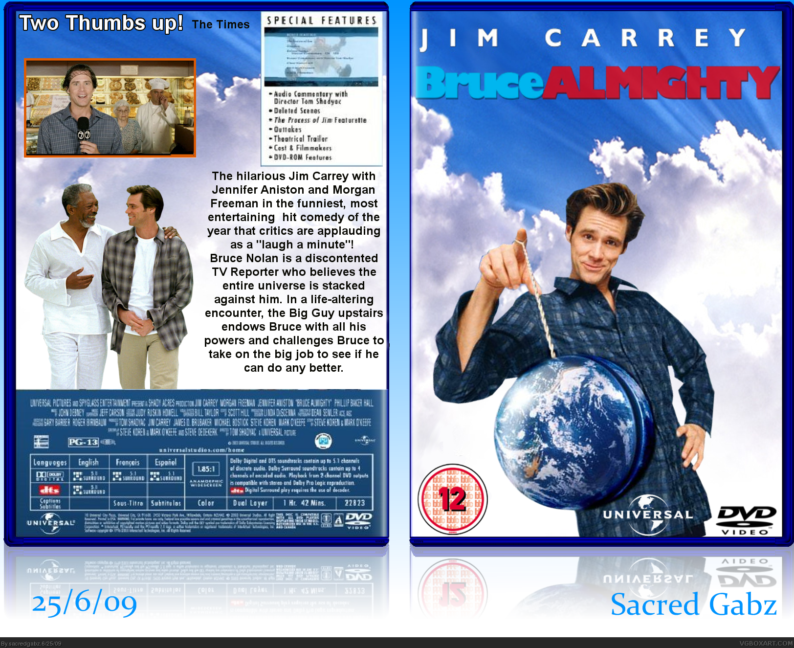 Bruce Almighty box cover