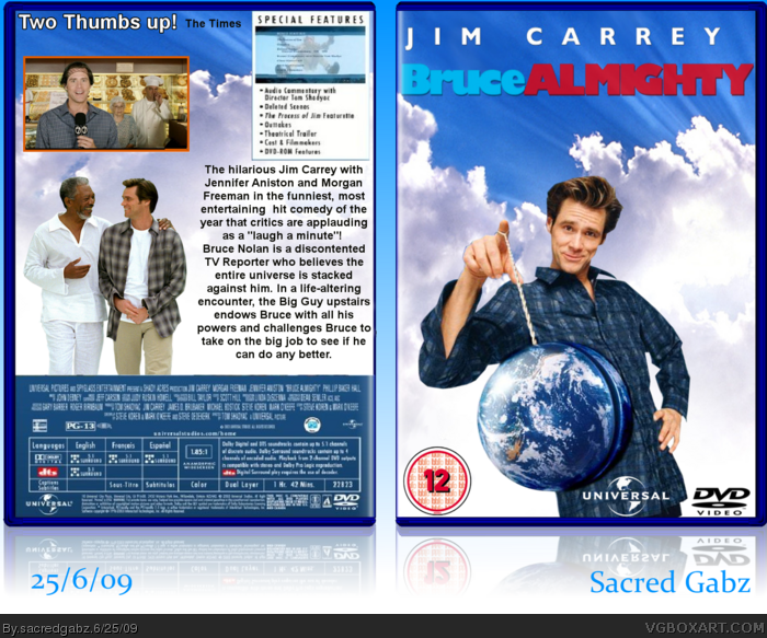 Bruce Almighty box art cover
