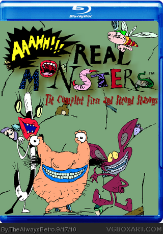 Aaahh!!! Real Monsters - Seasons 1 and 2 box cover