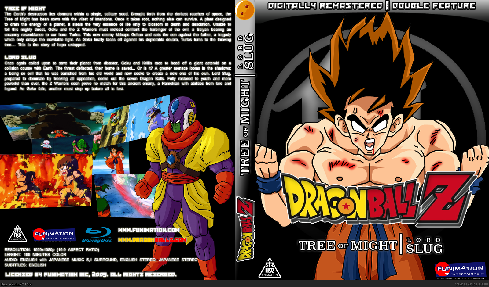 Dragon Ball Z: 2nd Double Feature [Blu-Ray] box cover