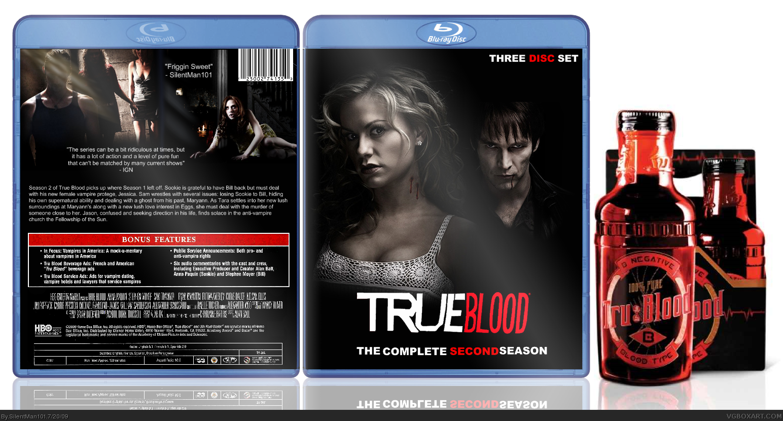 True Blood: The Complete Second Season box cover