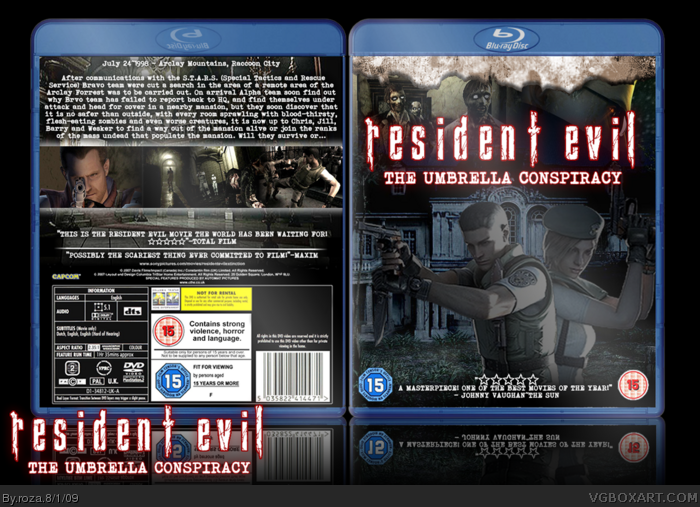 Resident Evil: The Umbrella Conspiracy box art cover