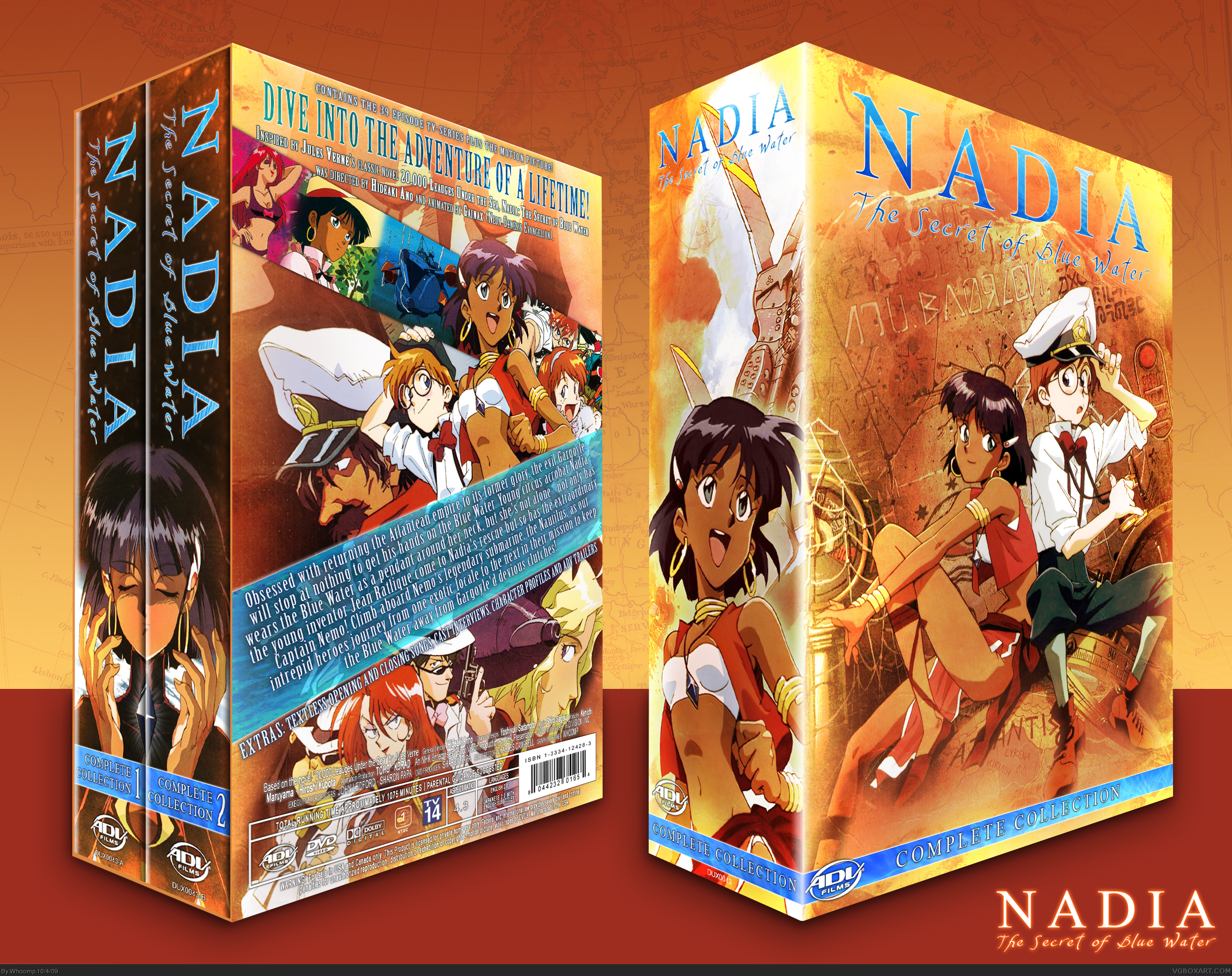 Nadia The Secret of Blue Water Complete Collection box cover