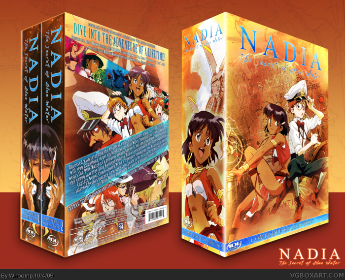 Nadia The Secret of Blue Water Complete Collection box art cover
