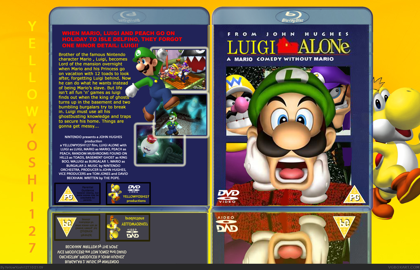 Luigi Alone box cover
