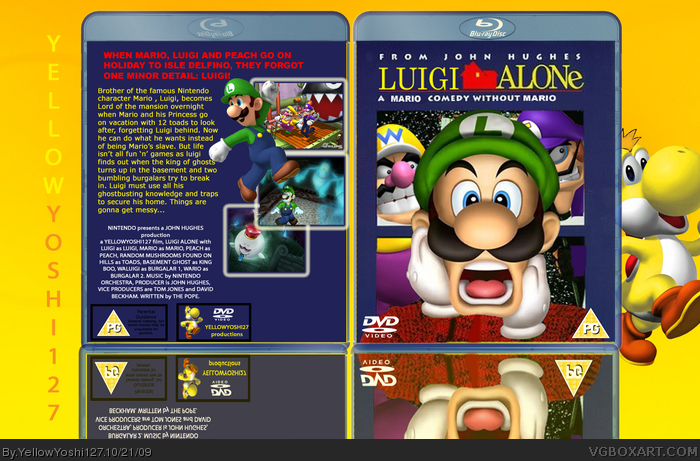 Luigi Alone box art cover