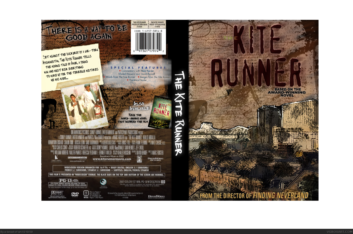 The Kite Runner box cover