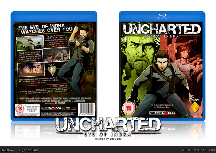 Uncharted: Eye Of Indra box art cover