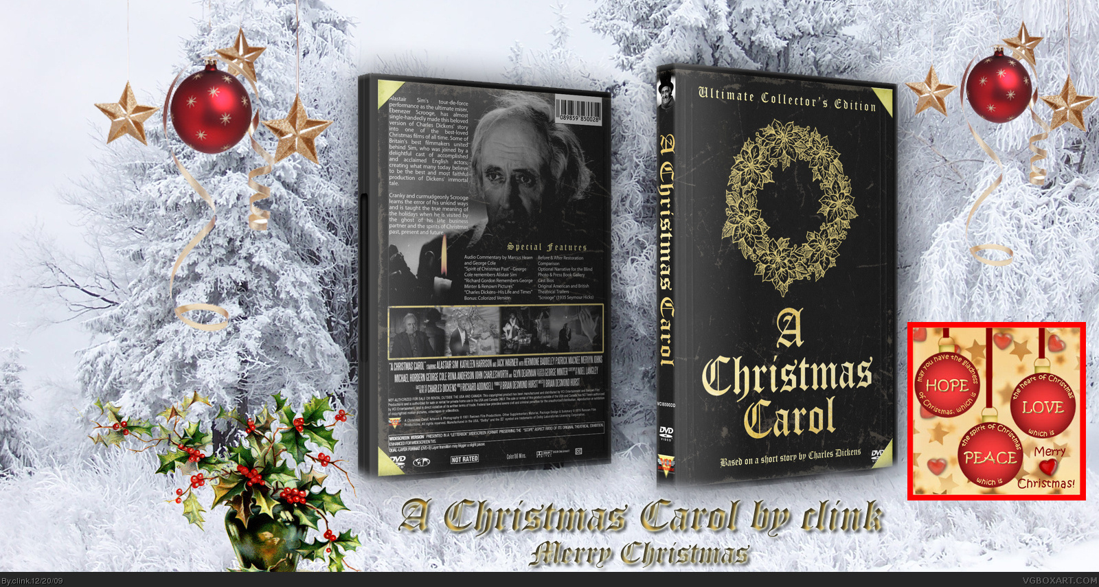 A Christmas Carol box cover
