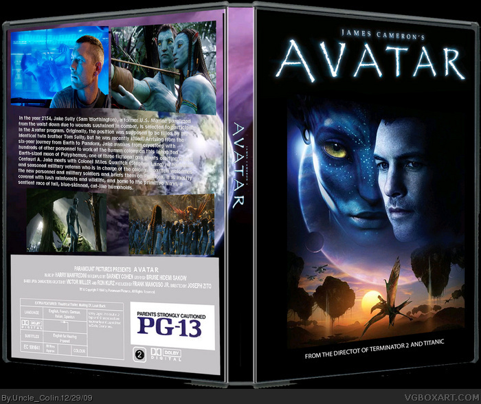 James Cameron's Avatar box art cover