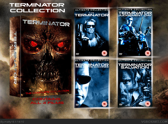 terminator collection box art cover