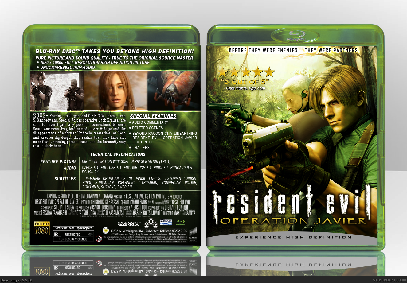 Resident Evil: Operation Javier box cover