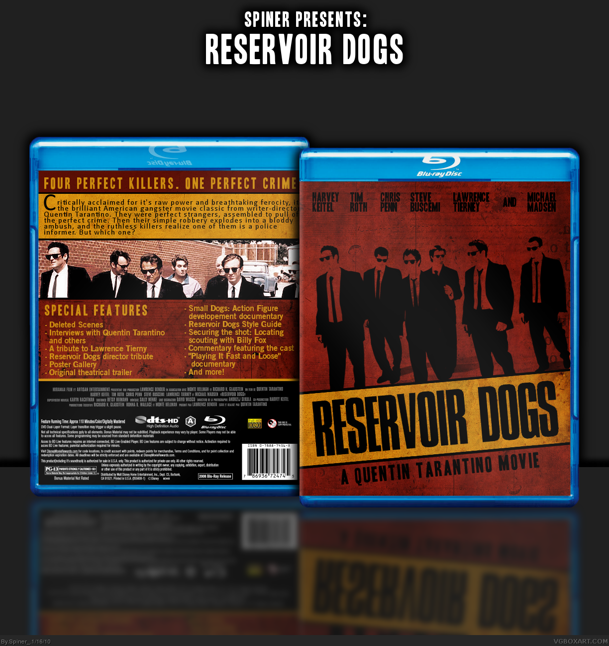 Reservoir Dogs box cover