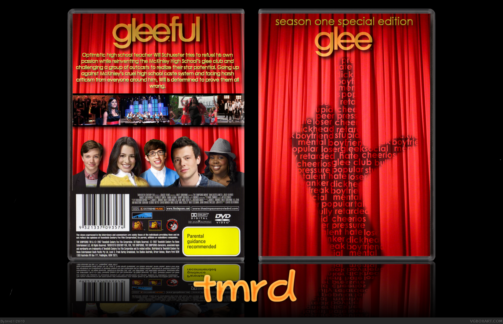Glee: Season One, Special Edition box cover