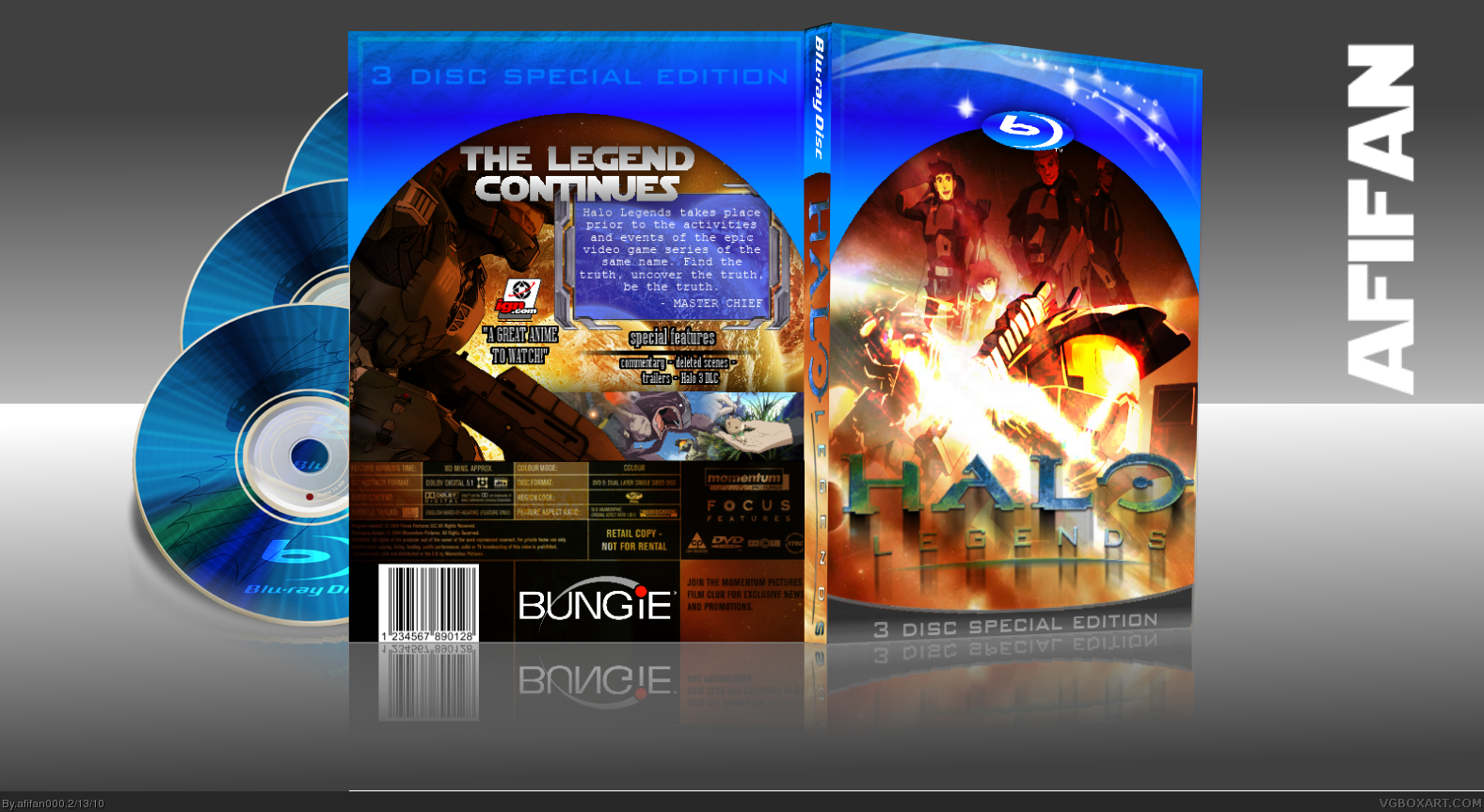 Halo Legends box cover