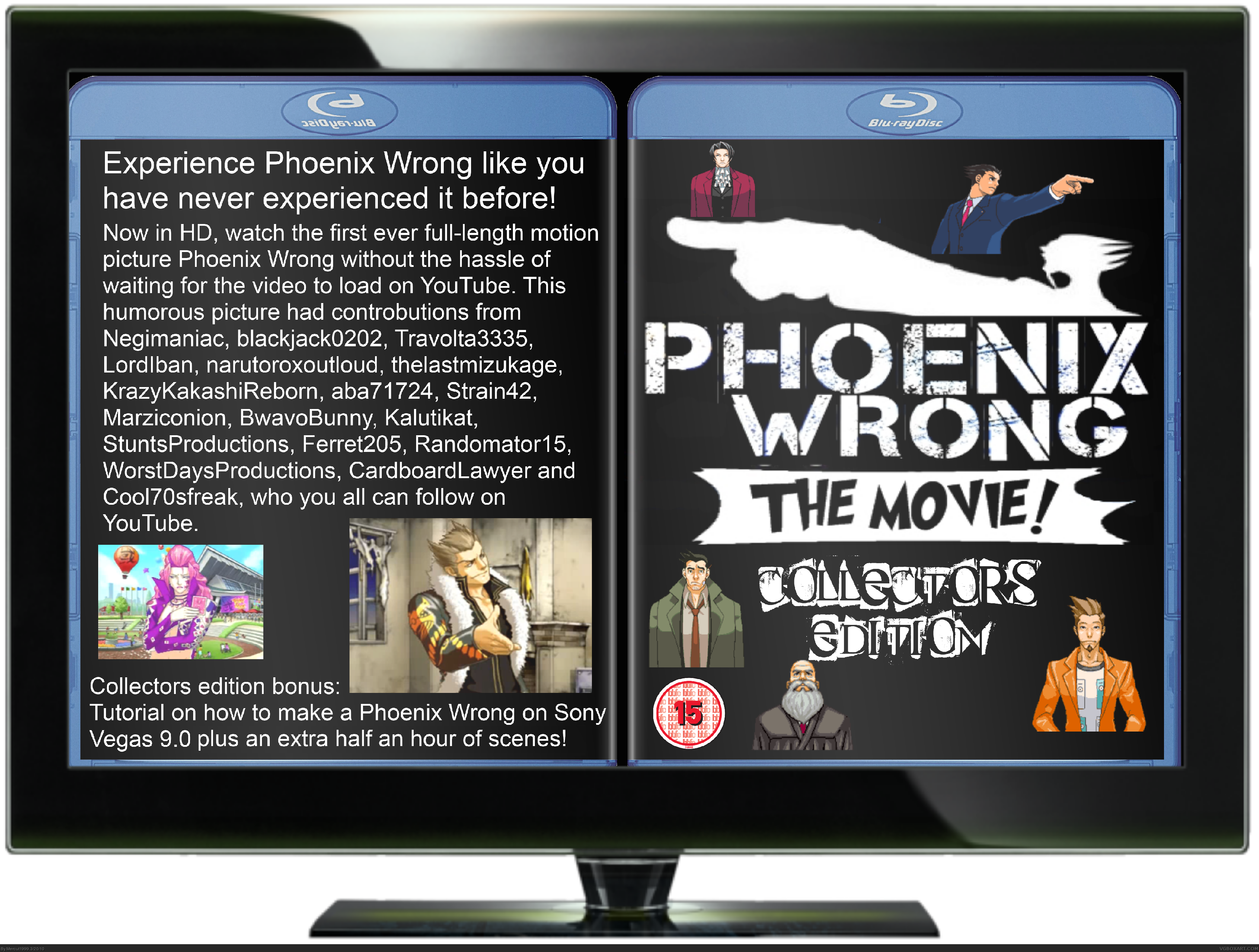 Phoenix Wrong The Movie Collecters Edition box cover