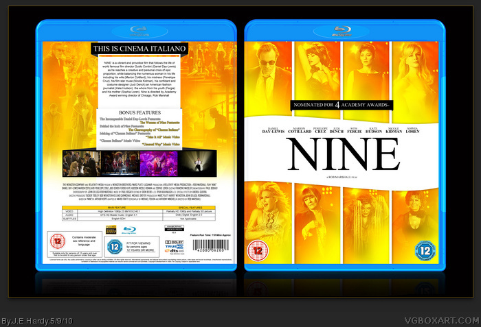 NINE box art cover
