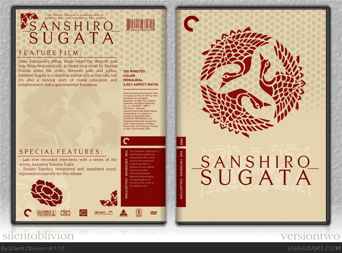 Sanshiro Sugata box art cover