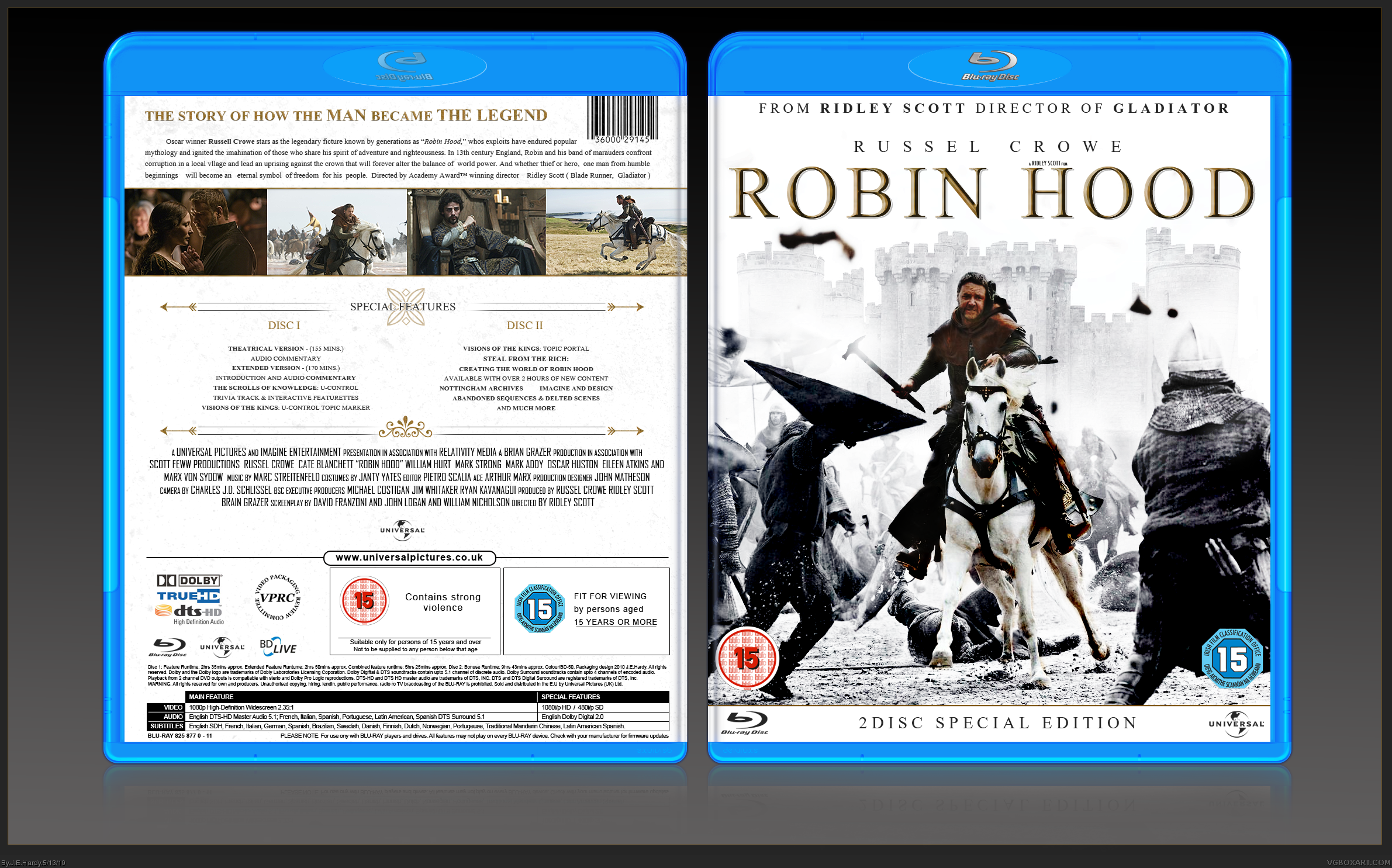 Robin Hood (2010) box cover